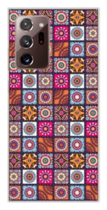 Coque en silicone imprimée compatible Samsung Galaxy Note 20 Ultra Patchwork Man - Photo 1 sur 3