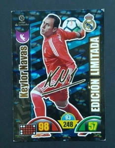 KEYLOR NAVAS EDICION LIMITADA FIRMADO ADRENALYN XL 2017-18 - Zdjęcie 1 z 8