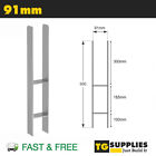 Heavy Duty Galvanised Pergola Post Support Fence Post Anchor Bracket Concreting