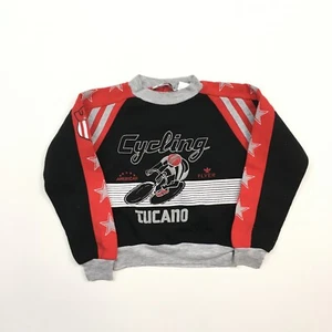 Vintage Tucano Cycling American Flyer Bicycling Crewneck Sweatshirt Youth 6/7 - Picture 1 of 6