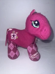 My Little Pony Cheerilee 9" Plush Stuffed Animal Toy Pink Horse 2002 Hasbro MLP - Picture 1 of 8