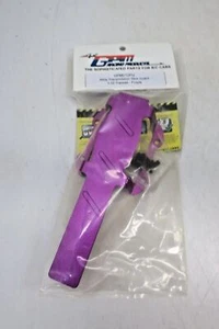 GPM 1/18 ALLOY TRANSMISSION SKID GUARD 1:10 TRAXXAS PURPLE GPM212PU - Picture 1 of 2