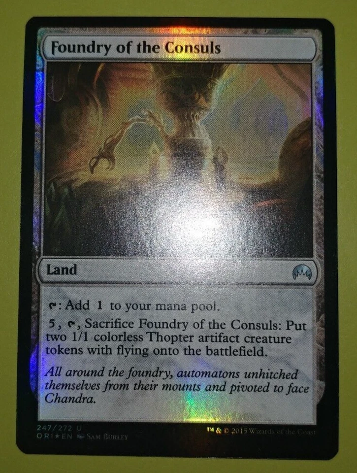 FOIL Foundry of the Consuls x1 Magic Origins 1x Magic the Gathering MTG  - Image 1 of 1