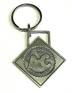 Vtg AC Allis Chalmers Milwaukee Farm Equipment Key Chain 2002 NOS Logo Series - Picture 1 of 2