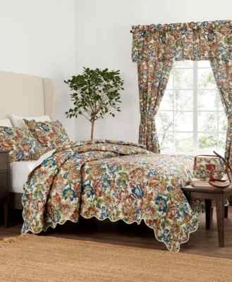 Patricia Nash Vintage Tapestry 3PC Full Queen Quilt and Pillow Shams Set - Image 1 of 4