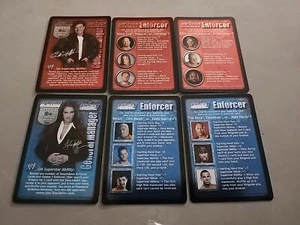 WWE RAW DEAL ERIC BISCHOFF STEPHANIE McMAHON GENERAL MANAGER 6 CARD STARTER SET  - Picture 1 of 1