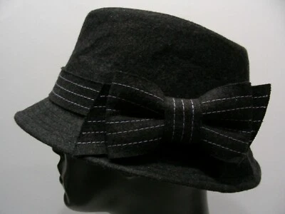 SOMBREROS MÁGICOS - MEZCLA DE LANA - ¡SOMBRERO GORRA ESTILO FEDORA TRIBLY TALLA ÚNICA PARA MUJER! Foto 1 de 4