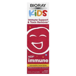 2 X  Bioray, Kids, Immune Support & Toxin Remover, Blueberry, 2 fl oz (59 ml) - Picture 1 of 3