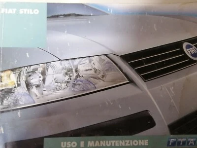 Fiat Stilo 2002 libretto istruzioni manuale uso e manutenzione - Immagine 1 di 2