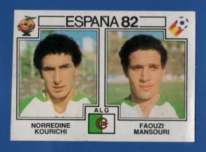 FIGURINA CALCIATORI PANINI ESPANA 82 N°104 KOURICHI MANSOURI REC/RECOVERED - Imagen 1 de 2