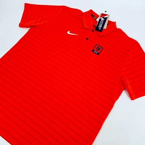 Neu mit Etikett Nike NY Mets Authentic Dri-FIT Victory gestreiftes Polo L Alonso Lindor Trikot - Bild 1 von 8