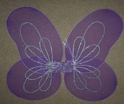 butterfly wings,child-size,pixie,fairy,Halloween,dress-up,dance,pretend play - Image 1 of 2