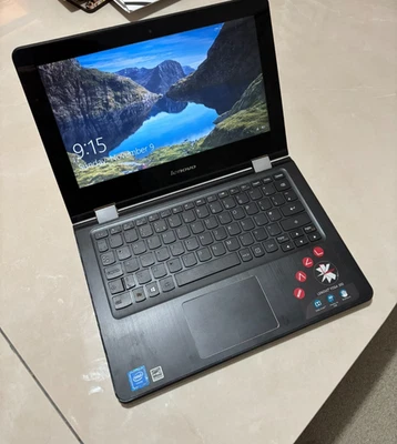 Lenovo Yoga 300-11IBR – 11.6" Touch – Win 10 – 4GB RAM – Tested – UK Charger - Image 1 of 4