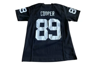 Nike Amari Cooper #89 Oakland Las Vegas Raiders maglia nera giovane piccola - Foto 1 di 6