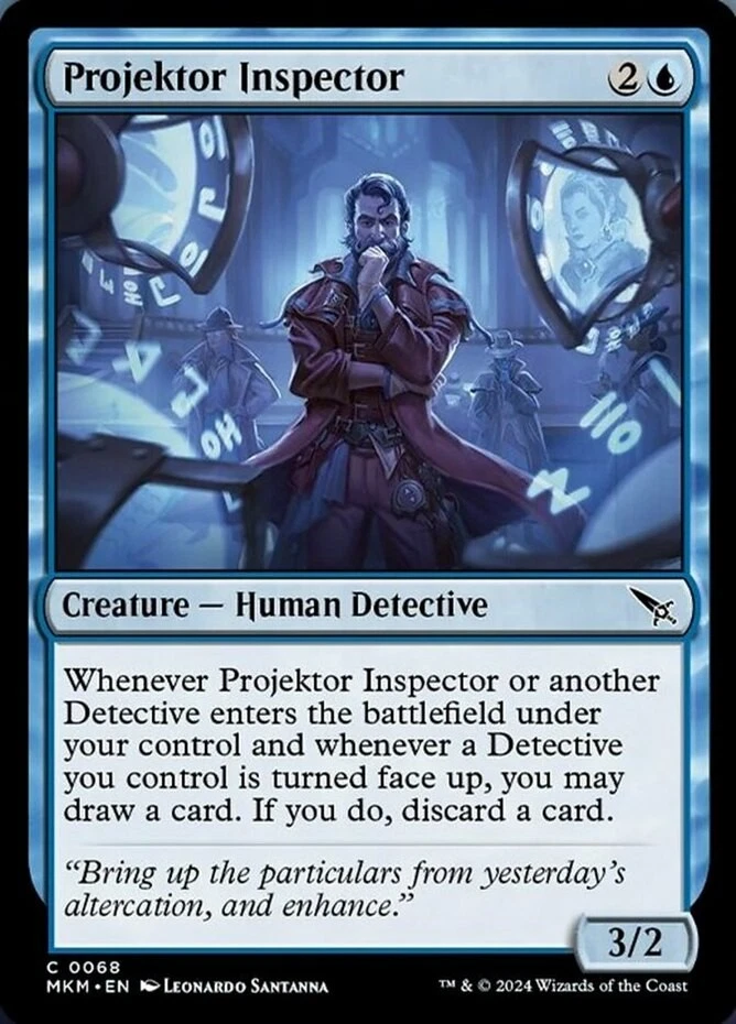 x1 Projektor Inspector - Murders at Karlov Manor - NM - MTG - Image 1 of 1