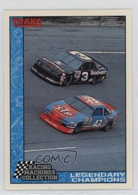 1992 Traks Racing Machines Legendary Champions Checklist #4 #100 - Image 1 of 2