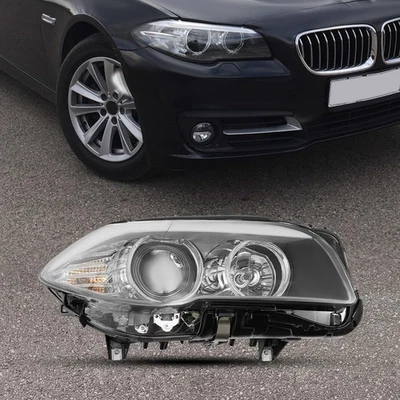LH/RH For 2011-2013 BMW 5 Series F10 528i 535i Halogen Headlight Headlamp w/AFS Foto 1 de 4
