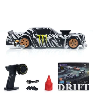USED 1/43 Scale RC Drift Racing Car Gyro 4WD RTR Mini Car High Speed Model - Picture 1 of 5