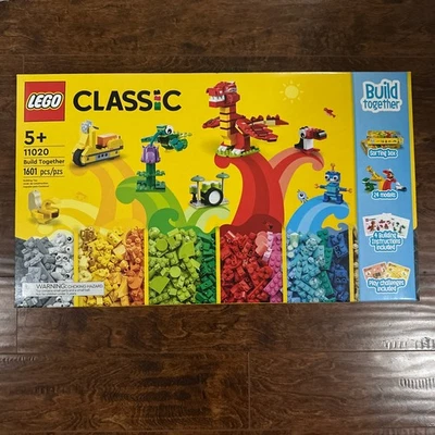 LEGO 11020 Build Together CLASSIC 5+ Building Toy Set Kids Girls & Boys - Image 1 of 2