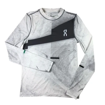 On Cloud Race Aero Long Sleeve Mens Medium White Athletic T Shirt - Image 1 of 4