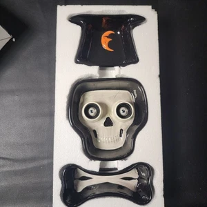 Department 56 FRANKENSTEINS LAB Google Eye Skull Candy Dish 3tlg Set RARE #91563 - Bild 1 von 9