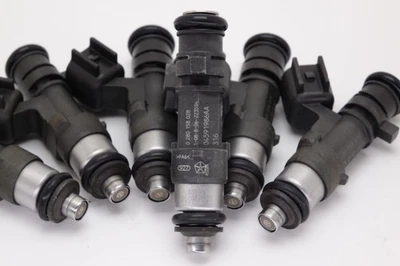 Inyectores de combustible genuinos 0280158028 6 piezas para Dodge Chrysler Sebring V6 4591986AA Foto 1 de 4
