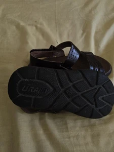 Boys Leather Sandals, STYLO, Made In PAKISTAN, brown Very Stylish, Size 12 - Picture 1 of 1