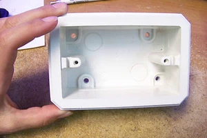 new Arlington Industries FS8171 NMFS Box Dutch Lap Sideing Switch Box - Picture 1 of 3