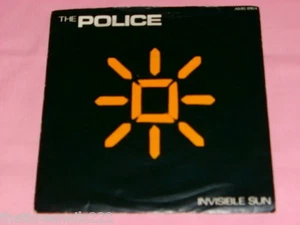 VINYL 7" SINGLE - THE POLICE - INVISIBLE SUN - AMS 8164 - Imagen 1 de 1