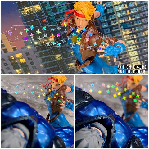 Marvel Legends Dazzler Custom Sonic Flare Effect Cover