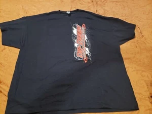 Tri-Track Open Modified Series Racing Herren schwarzes doppelseitiges T-Shirt 4XL - Bild 1 von 6