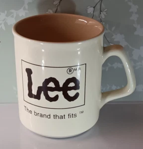 Lee® Jeans Kaffee Tee Becher Tasse Keramik Beige/Braun 8oz The brand that fits™ - Bild 1 von 4
