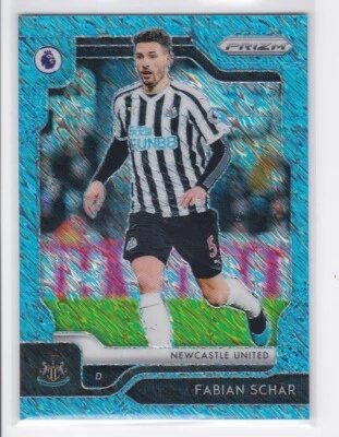 2019-20 Panini Prizm EPL FOTL #202 Fabian Schar Blue Shimmer Prizm 1/8 Newcastle - Image 1 of 2
