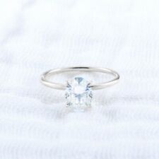 Solid 950 Platinum Certified Oval 1 Carat GIA / IGI Natural Diamond Wedding Ring