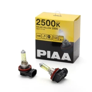 PIAA Headlights Foglights Halogen Bulb H8 12V 35W 2500K SOLAR YELLOW HY108 - Picture 1 of 1