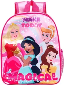 Disney Princess Make Today Magical Character Official School Bag Backpack Girls - Picture 1 of 7