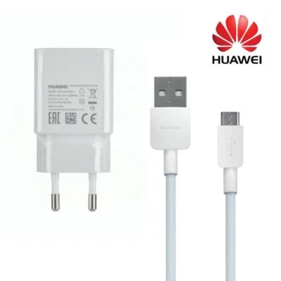 Cargador de pared original Huawei 5V/2A y cable micro-USB para Mate 7 P8 P9 lite Foto 1 de 4