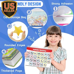 Montessori Busy Book Toys for Toddlers - Preschool Learning Activities Book |... - Picture 1 of 6