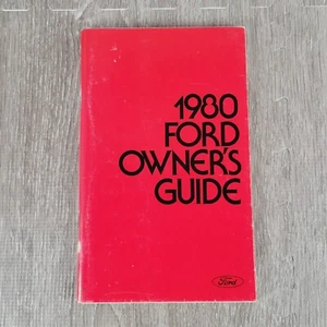 1980 Ford Factory Original Glovebox Owners Manual Book OEM Second Printing - Picture 1 of 3