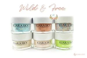 Kiara Sky Dip Powder Wild & Free Collection 2021 - 1 oz de 633-638 - 6 piezas - Imagen 1 de 1