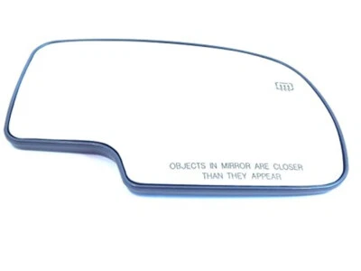 Espejo retrovisor convexo térmico para pasajero derecho Silverado 99-07 vidrio con placa de respaldo Foto 1 de 2