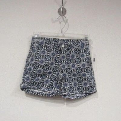 Новый с Ярлыками разрыв геометрический принт Midi шорты размер 7 - Изображение 1 из 4