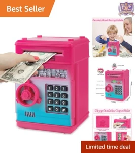 Electronic Piggy Bank ABS Plastic Large Capacity Coin Money Bank for Kids - Picture 1 of 7