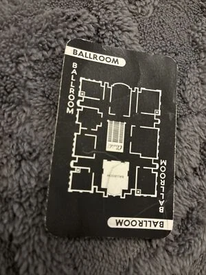 Cluedo Spare Parts Cards & Weapons Pieces Spares Board Game - BALLROOM - Image 1 of 2