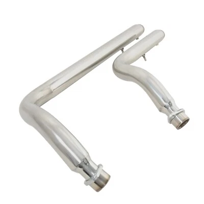Fit for Honda Shadow 750 VT750 VT400 ACE 750 Shortshots Staggered Exhaust Pipes - Image 1 of 4