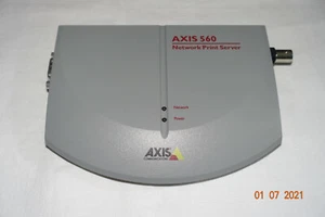 AXIS 560 Network Print Server mit LAN, 2x Parallel, Seriellgeprüft,voll funfähig - Bild 1 von 8