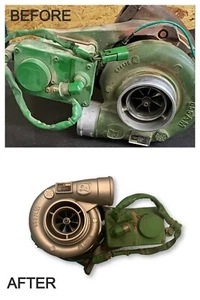 Turbo Rebuild SERVICE for 2006-2007 John Deere Tractor S300V 6090H Series 8000  - Picture 1 of 5