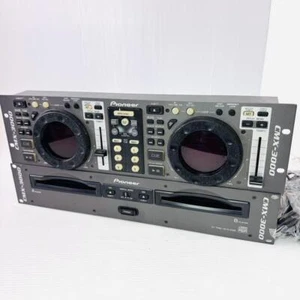 Pioneer CMX-3000 Compact disc player DJ Twin CD Player Black From Japan Used - Bild 1 von 7