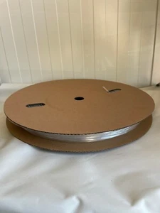 Schrumpfschlauch aus Polyolefin - 38,1 mm / 19,1 mm - 50 Meter - TRANSPARENT - Bild 1 von 2
