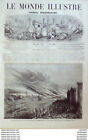 Monde illustré 1866-486 Autriche Stein Vienne Rovigo Boara Luneville